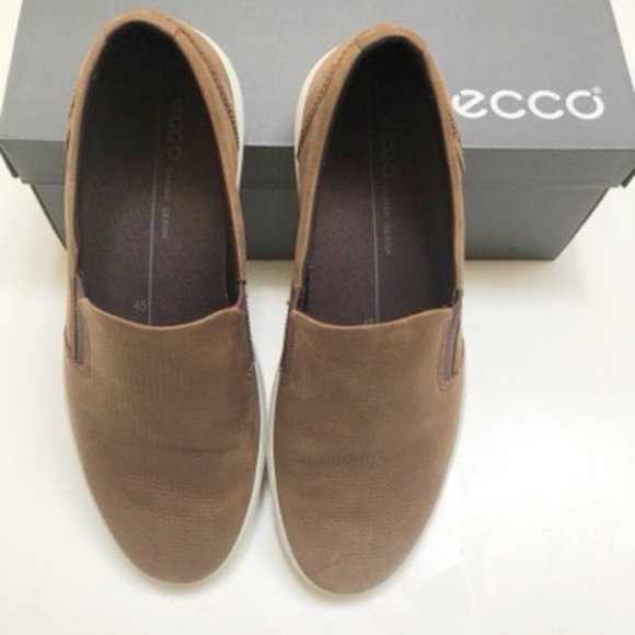 ECCO Soft 7 Perforated Slip-On Sneaker EU 45 - Picture 7 of 10